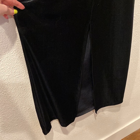 90s velvet All that Jazz maxi dress‎ - Picture 10 of 10